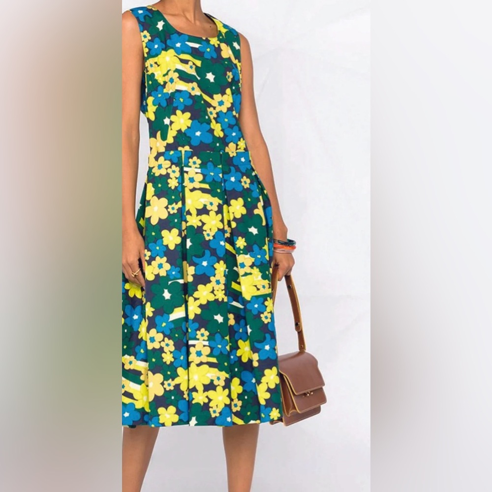💚HP💚Marni Floral Sleeveless Dress - Picture 6 of 16